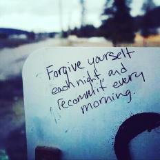 forgive and recommit
