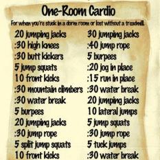 one room cardio