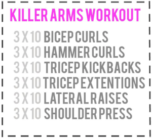 Killer Arms Workout